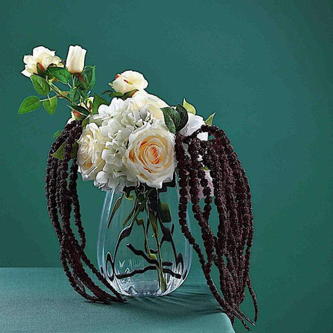2 pcs 36" tall Artificial Plant Amaranthus Branches Strands with Leaves