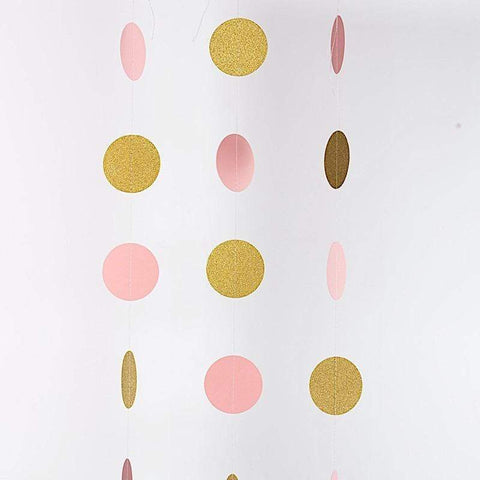 3 Round Dots Paper Garlands