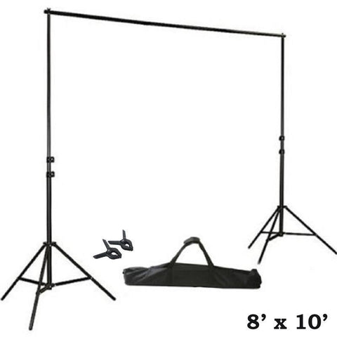 Black Photo Backdrop Stand Kit