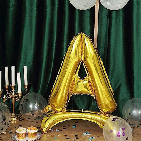27 in tall Mylar Foil Standing Balloons