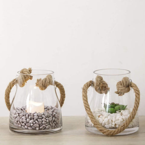 Glass Hanging Vases