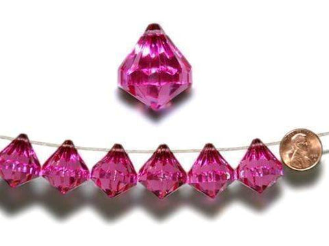  Acrylic Crystal Like Raindrop Beads