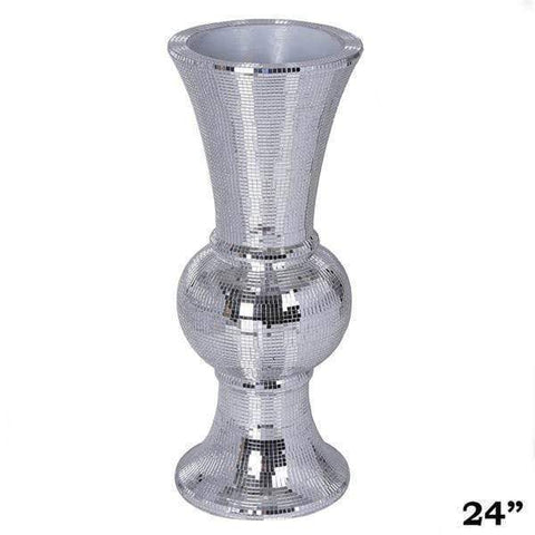 24" tall Mirror Mosaic Wedding Vase