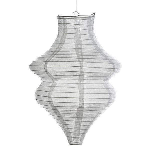 3 pcs 15 inches Long White Beehive Paper Lanterns