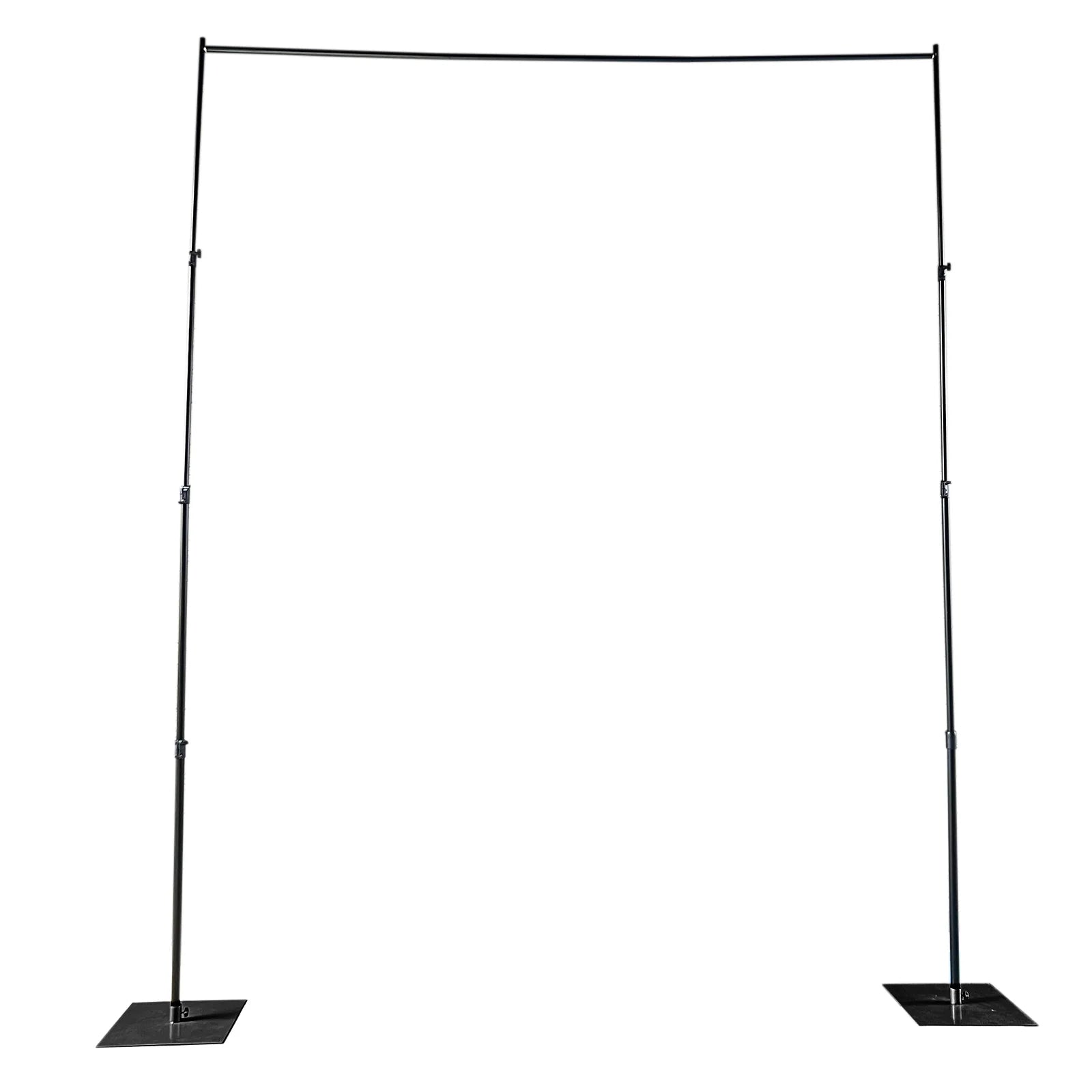 10 feet x 12 feet Black Heavy Duty Metal DIY Adjustable Backdrop Stand