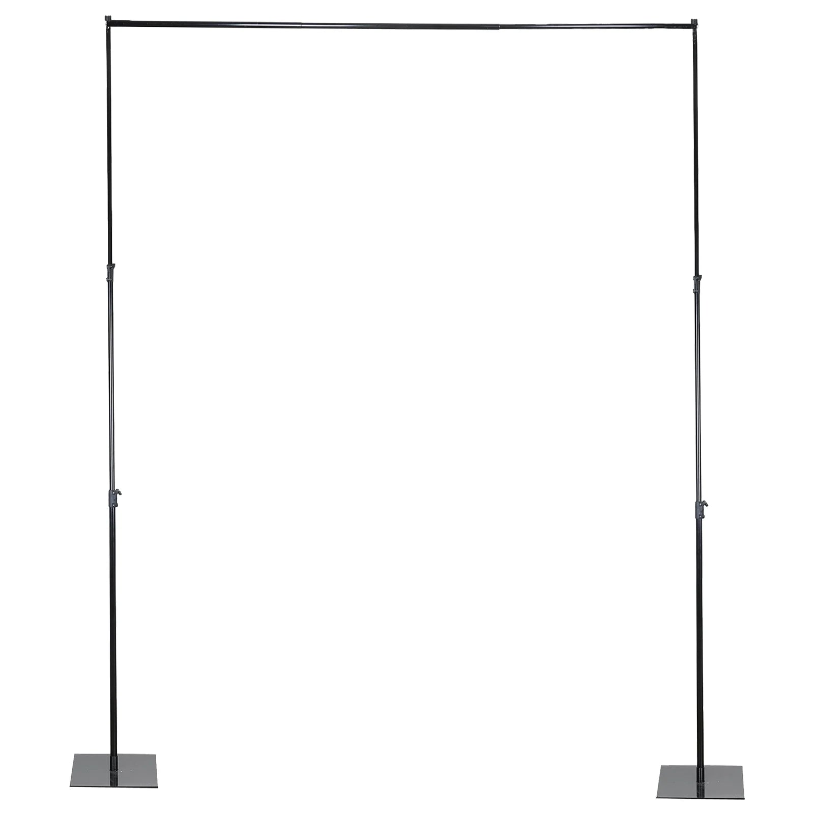 10 feet x 12 feet Black Heavy Duty Metal DIY Adjustable Backdrop Stand