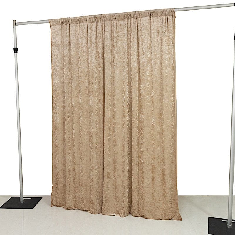 8 feet x 8 feet Velvet Backdrop Curtain