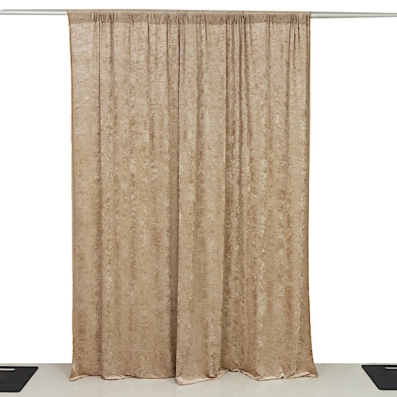8 feet x 8 feet Velvet Backdrop Curtain