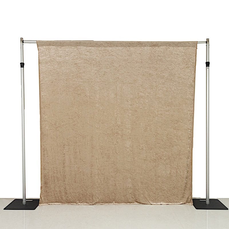 8 feet x 8 feet Velvet Backdrop Curtain