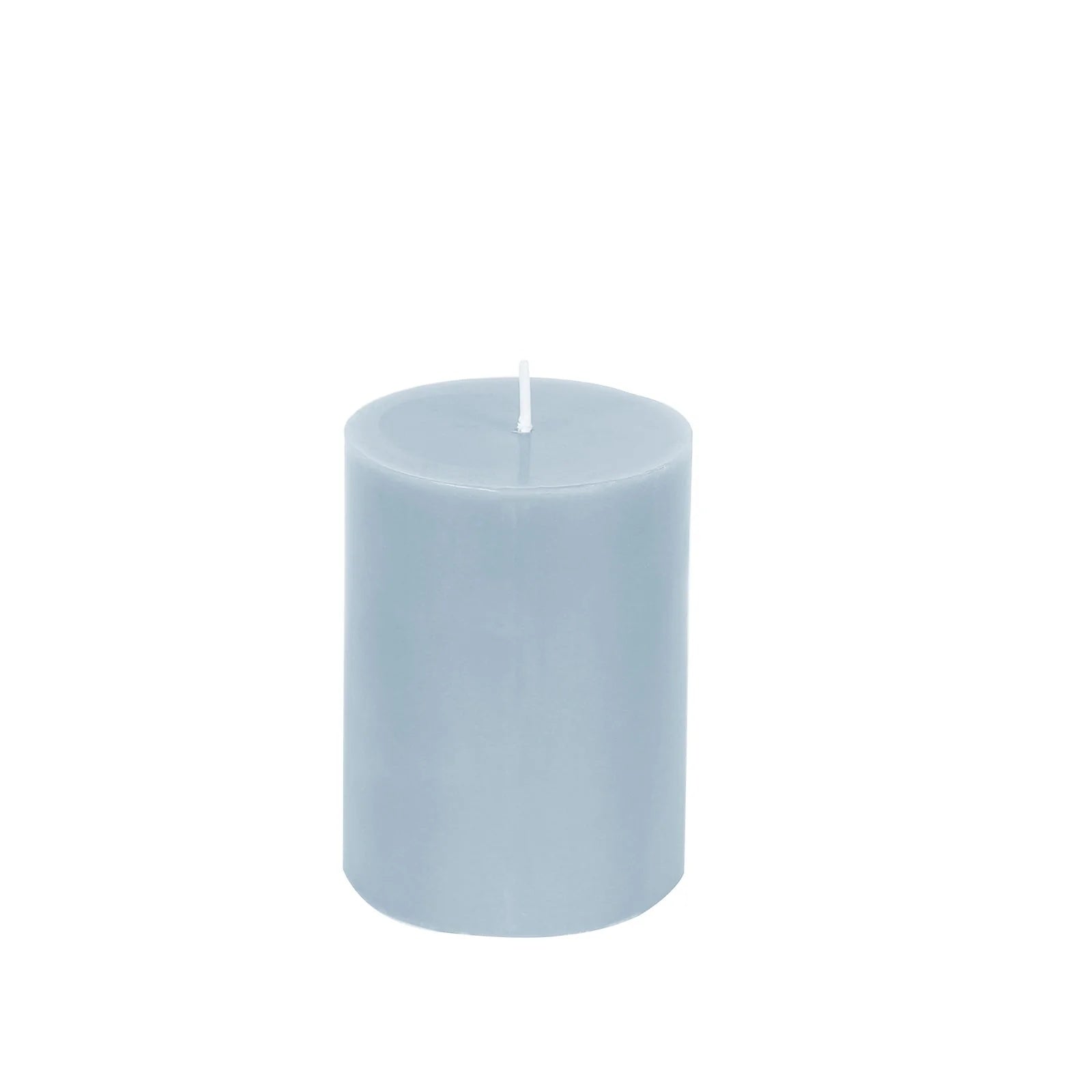 12 Dripless Round Unscented Pillar Candles