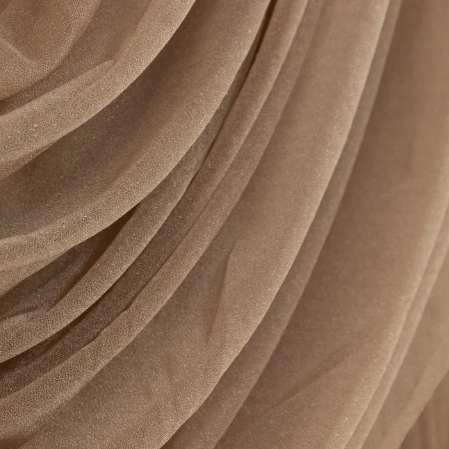 4 ft x 5 ft Sheer Chiffon Valance Curtain Backdrop Drapery Panel