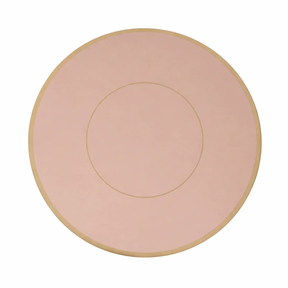 50 Disposable 13 in Round Cardboard Paper Table Placemats