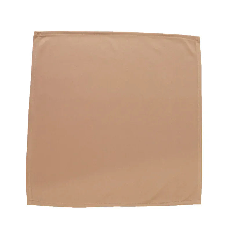 5 Pack 17x17 in Scuba Wrinkle-Free Reusable Cloth Napkins