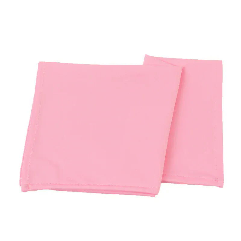 5 Pack 17x17 in Scuba Wrinkle-Free Reusable Cloth Napkins