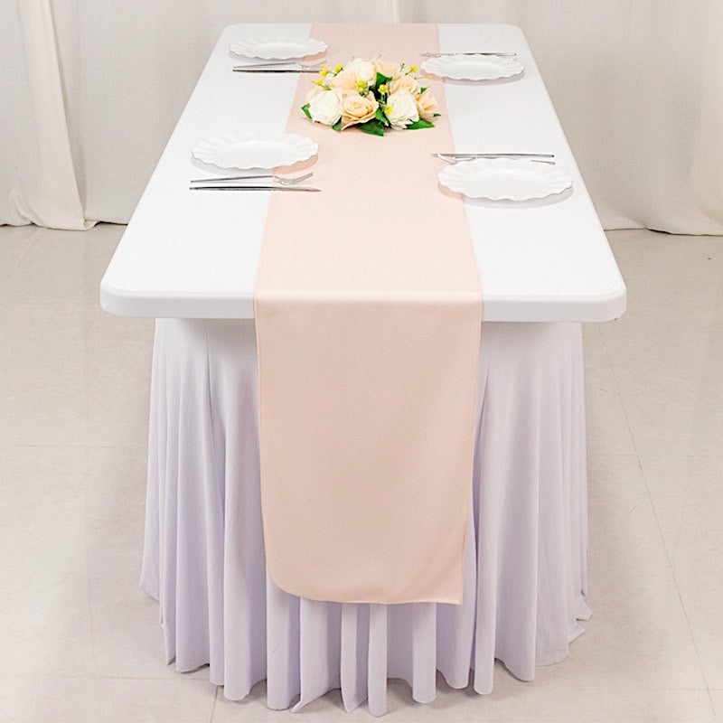 12x108 in Premium Scuba Polyester Table Runner