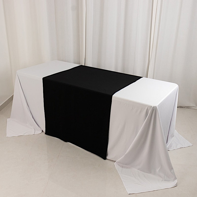 36x72 in Premium Scuba Polyester Table Runner