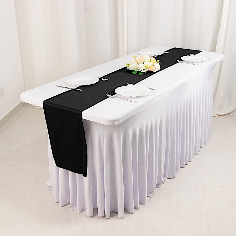 12x108 in Premium Scuba Polyester Table Runner