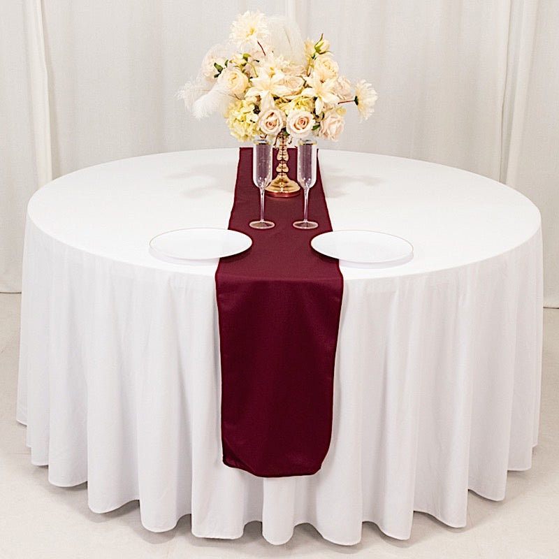 12x108 in Premium Scuba Polyester Table Runner