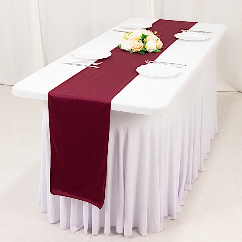 12x108 in Premium Scuba Polyester Table Runner