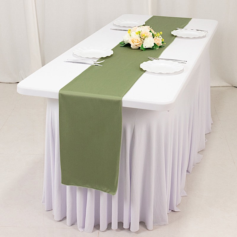 12x108 in Premium Scuba Polyester Table Runner