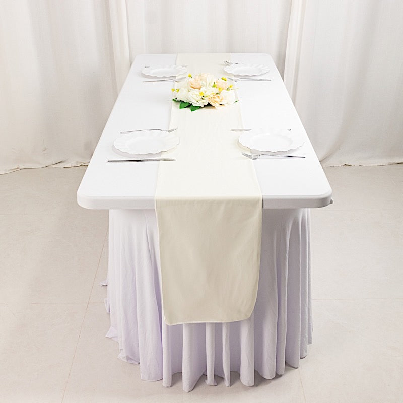 12x108 in Premium Scuba Polyester Table Runner