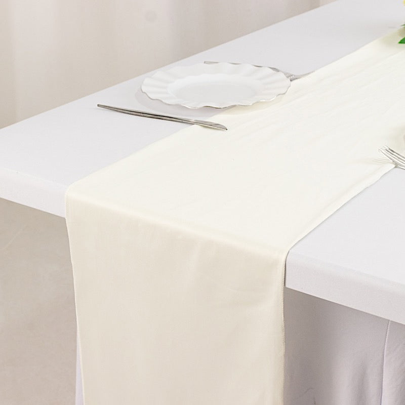 12x108 in Premium Scuba Polyester Table Runner