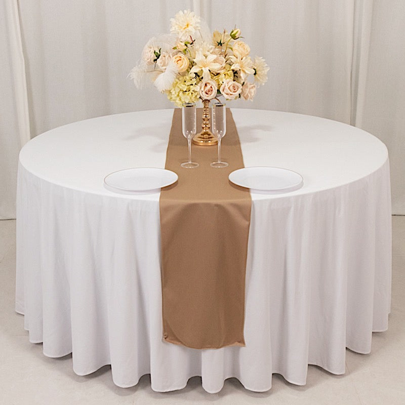 12x108 in Premium Scuba Polyester Table Runner