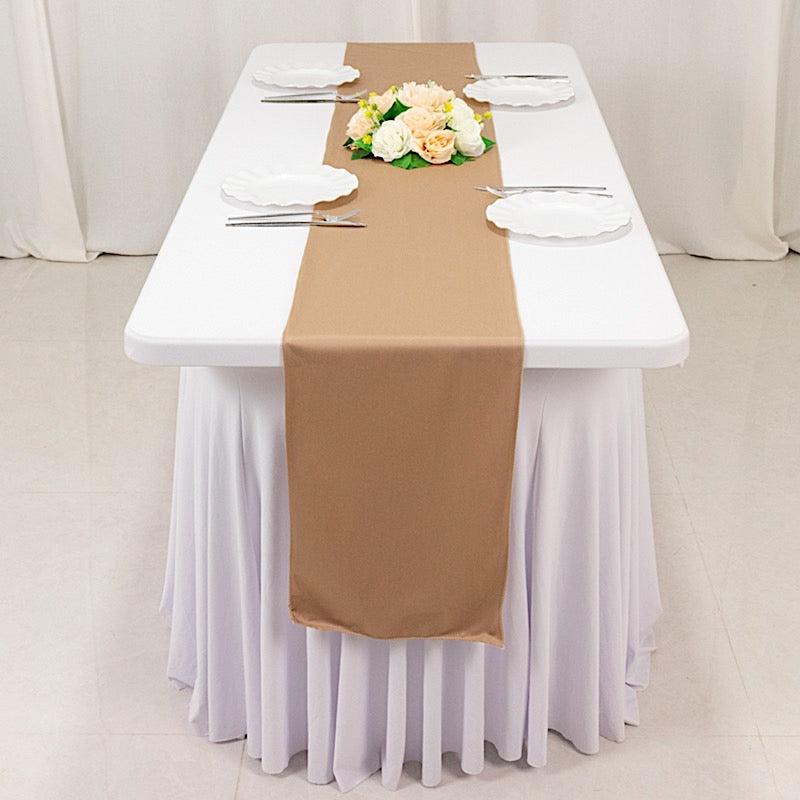 12x108 in Premium Scuba Polyester Table Runner