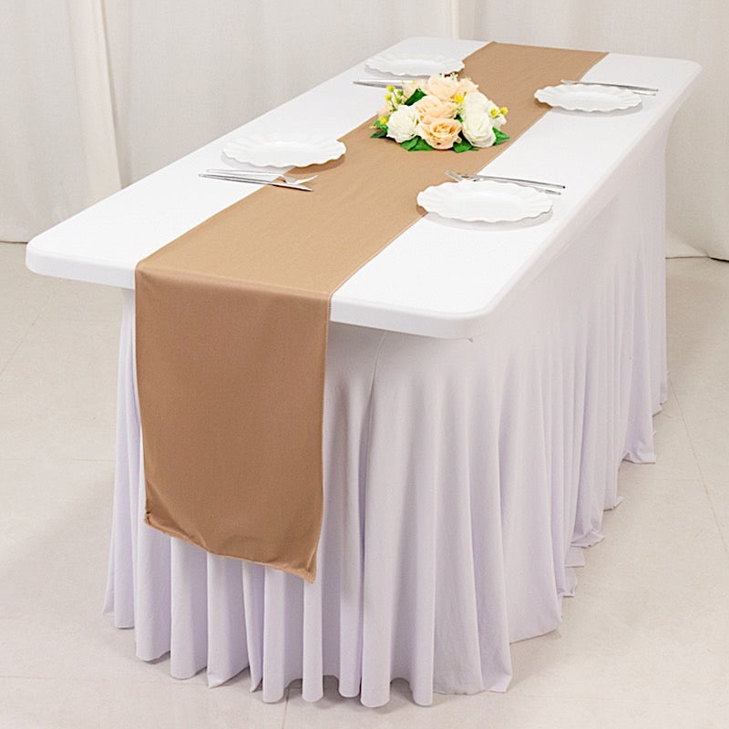 12x108 in Premium Scuba Polyester Table Runner