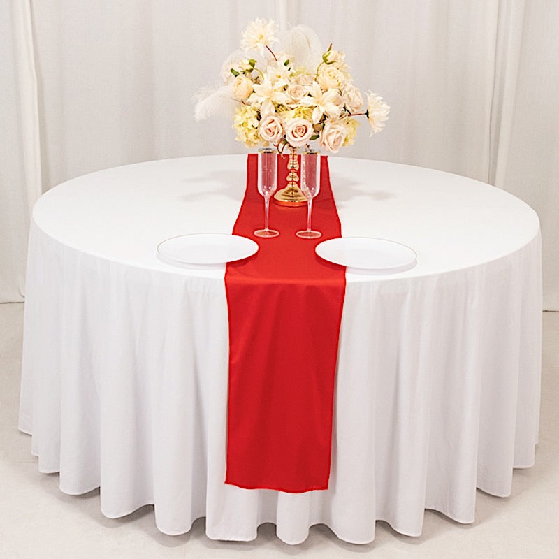 12x108 in Premium Scuba Polyester Table Runner