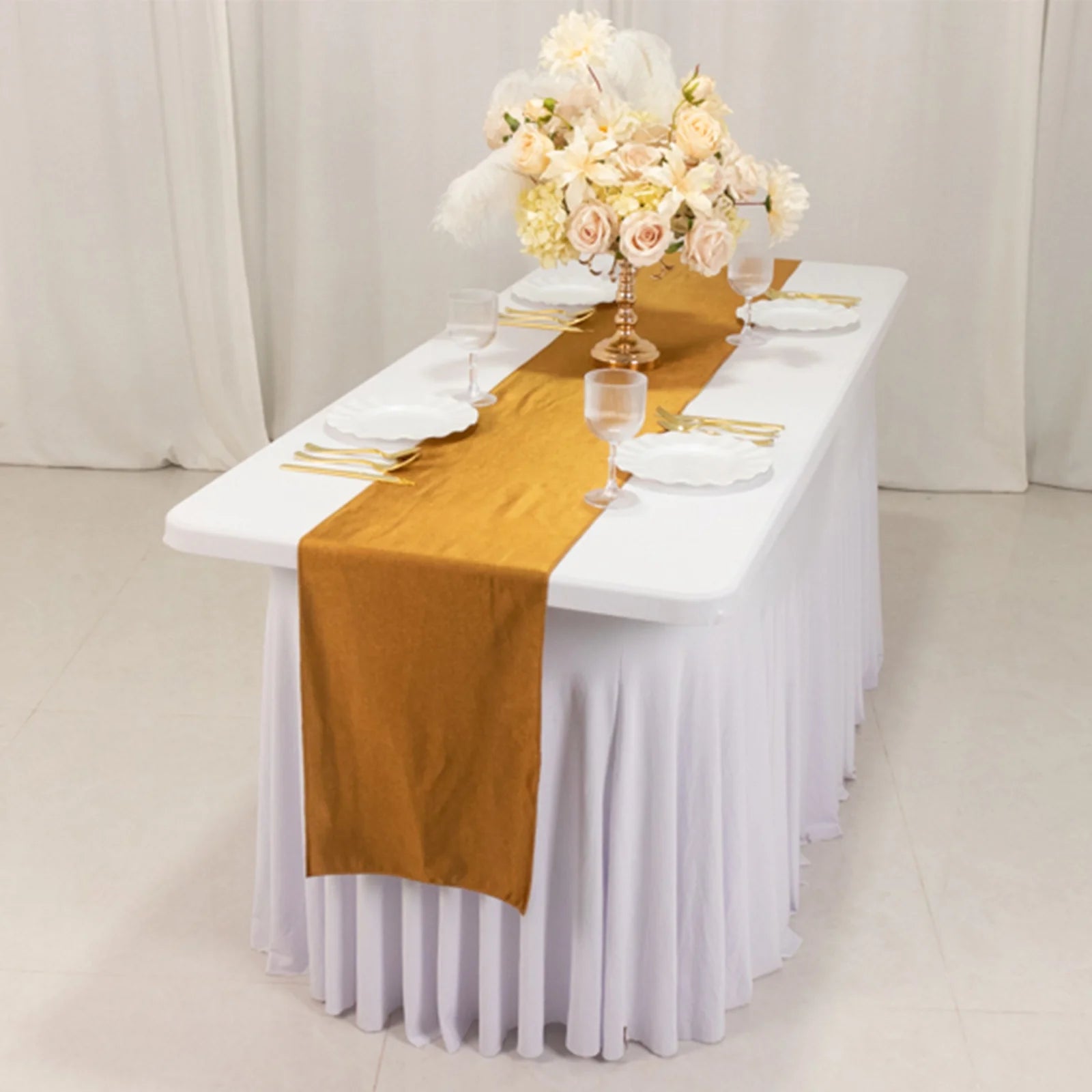 12x108 in Premium Scuba Polyester Table Runner