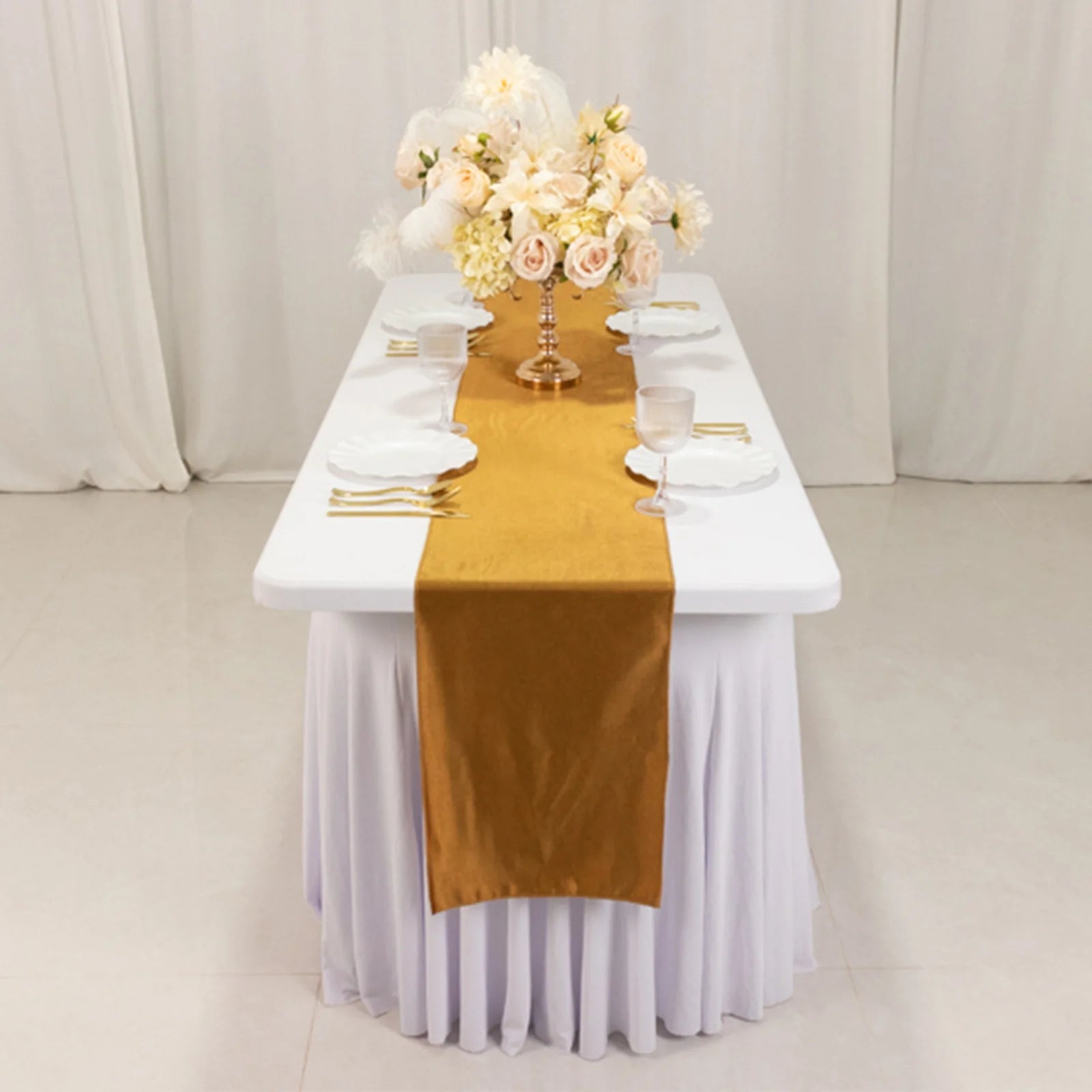 12x108 in Premium Scuba Polyester Table Runner