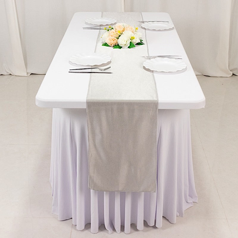 12x108 in Premium Scuba Polyester Table Runner