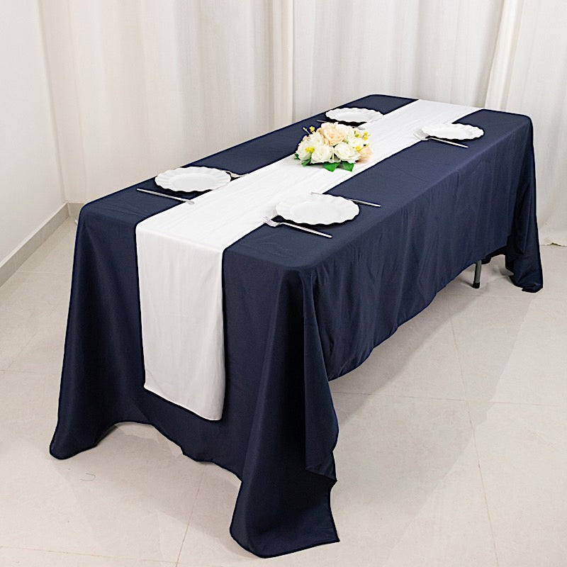 12x108 in Premium Scuba Polyester Table Runner