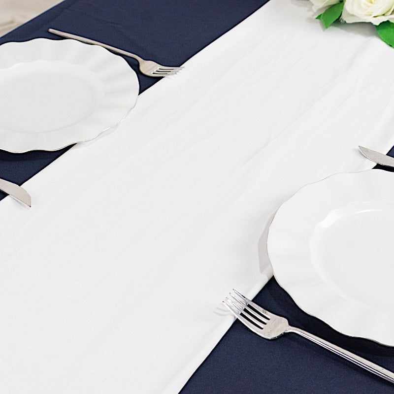 12x108 in Premium Scuba Polyester Table Runner