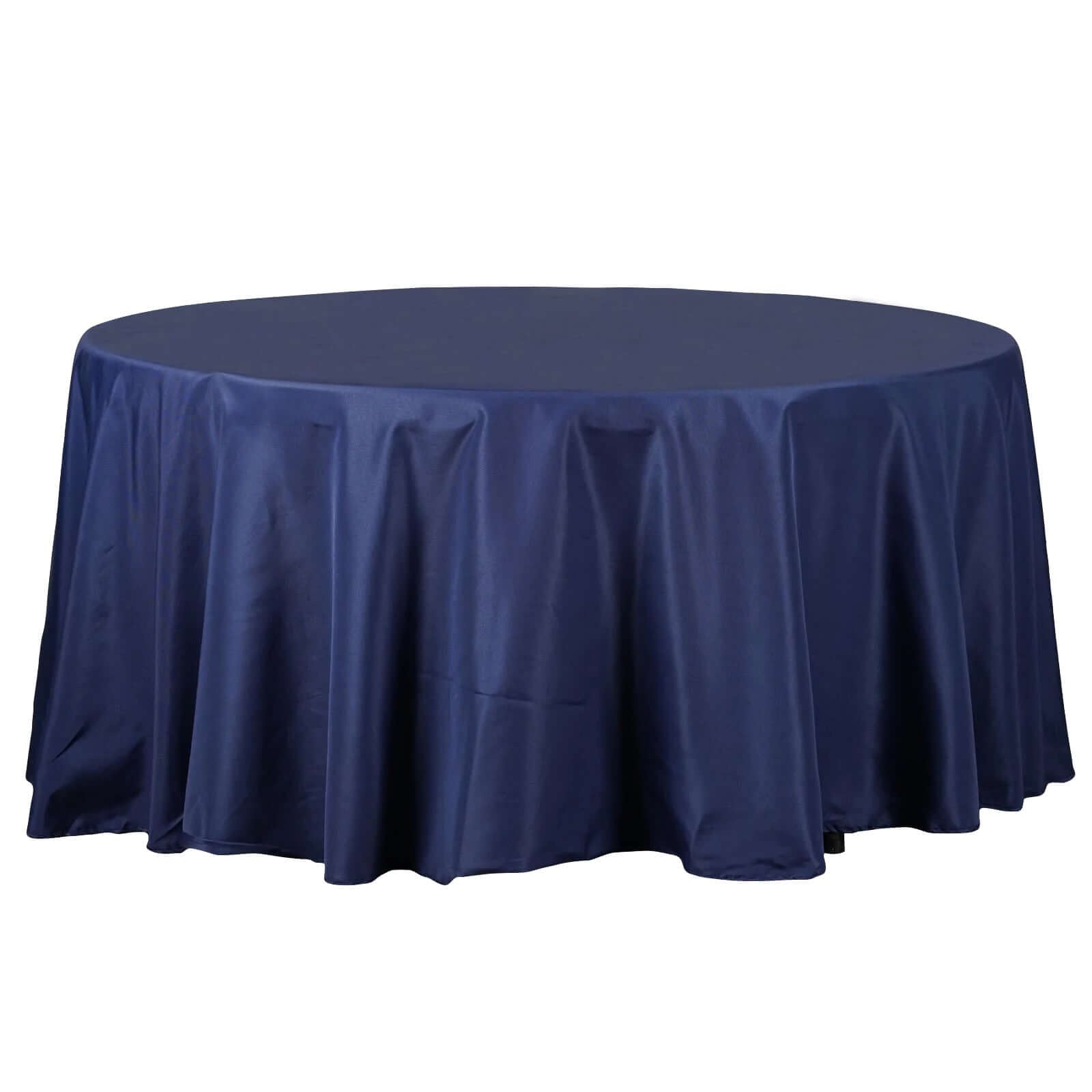 120 inch Polyester Round Tablecloth