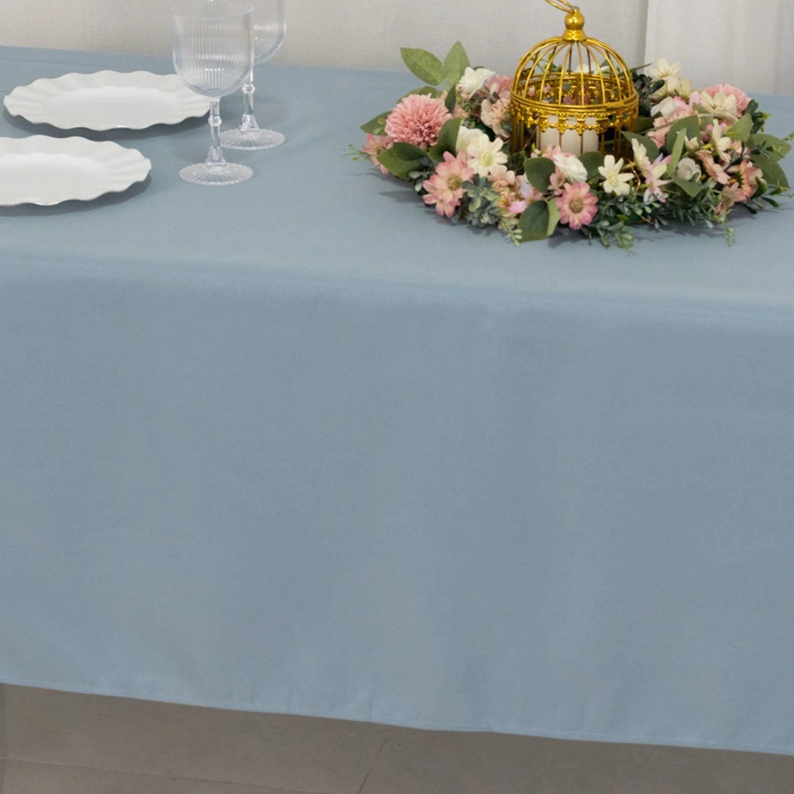 60 x 102 inch Premium Polyester Rectangular Tablecloth