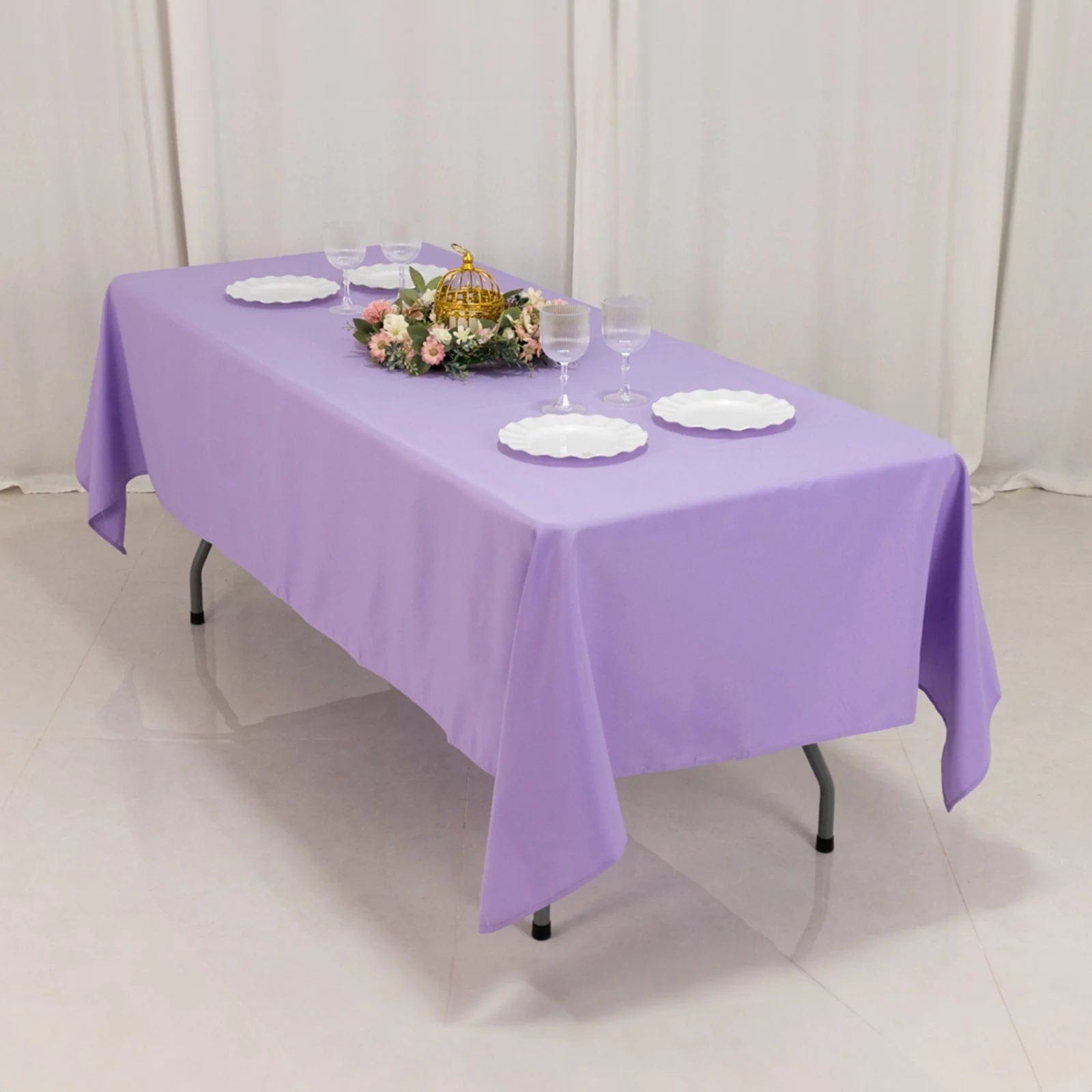 60 x 102 inch Premium Polyester Rectangular Tablecloth