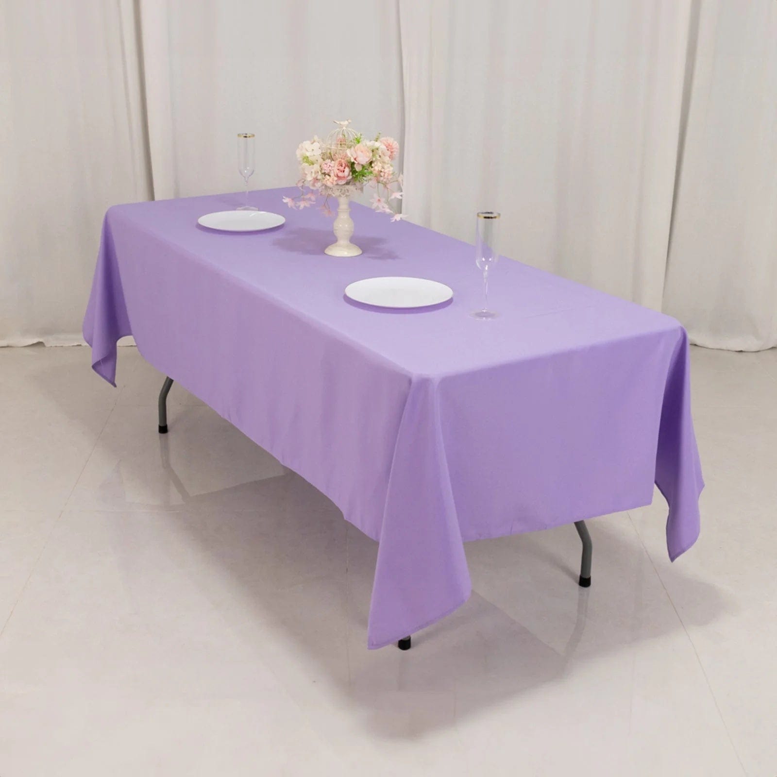 60 x 102 inch Premium Polyester Rectangular Tablecloth
