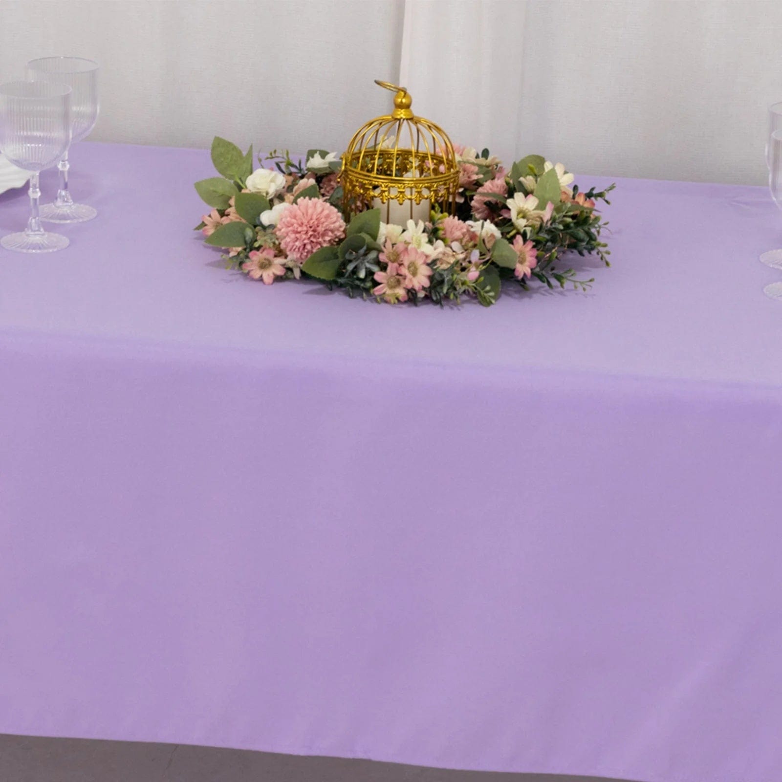 60 x 102 inch Premium Polyester Rectangular Tablecloth