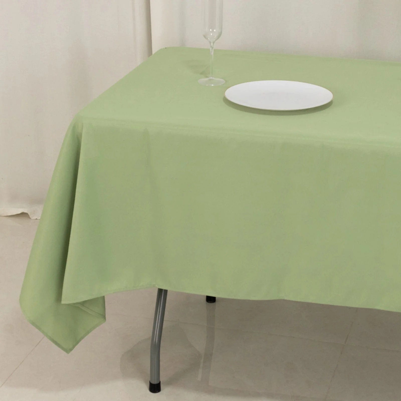 60 x 102 inch Premium Polyester Rectangular Tablecloth