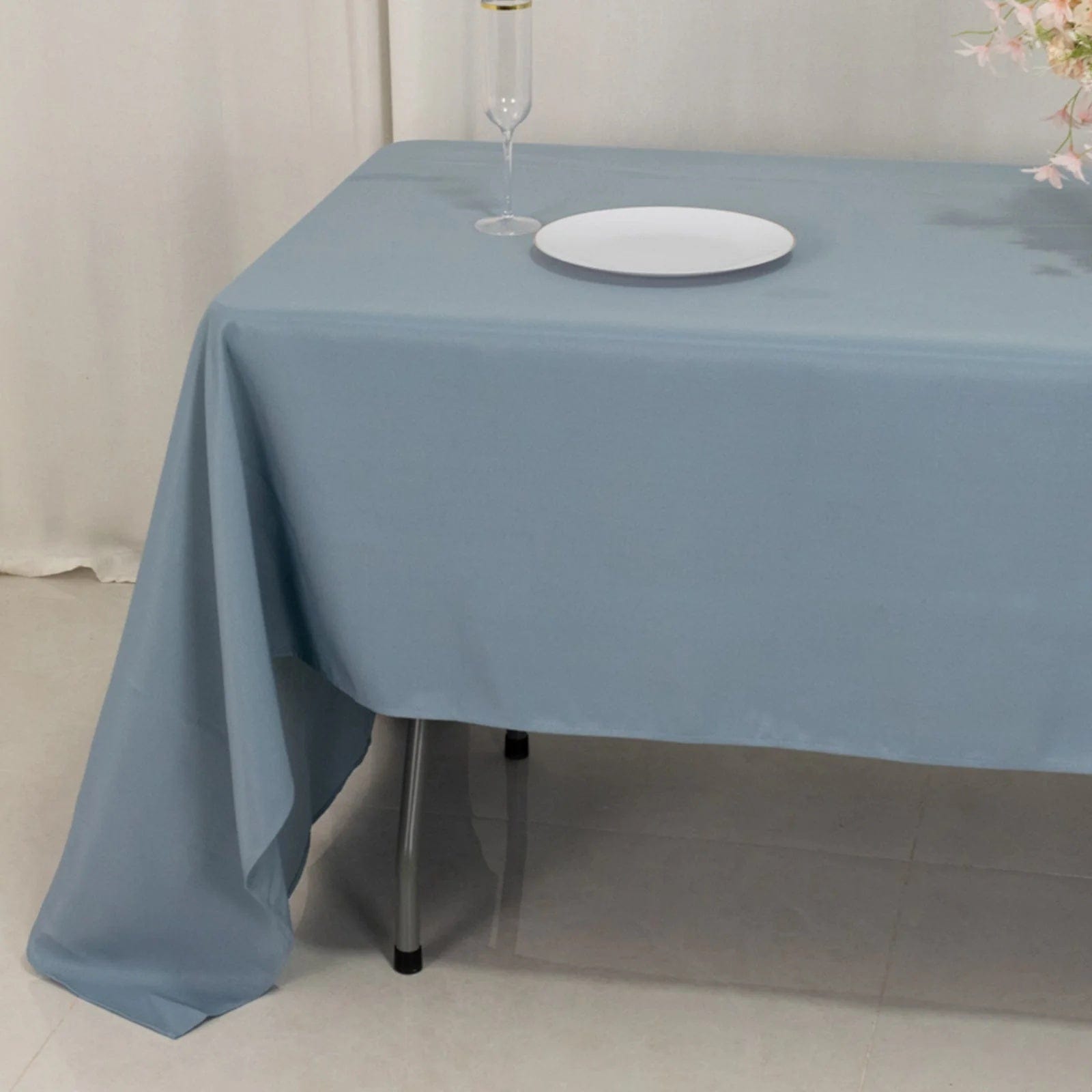60 x 126 inch Premium Polyester Rectangular Tablecloth