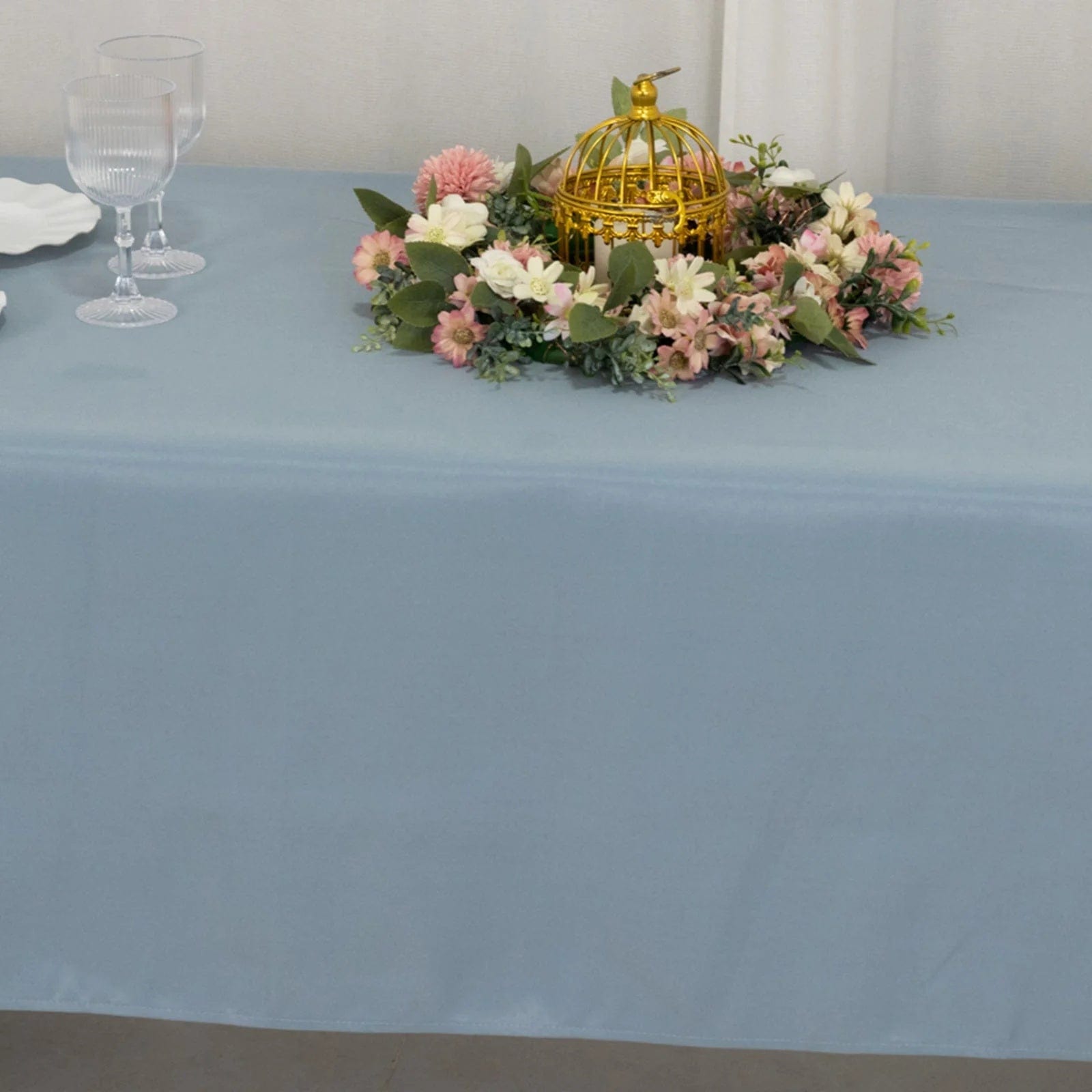 60 x 126 inch Premium Polyester Rectangular Tablecloth