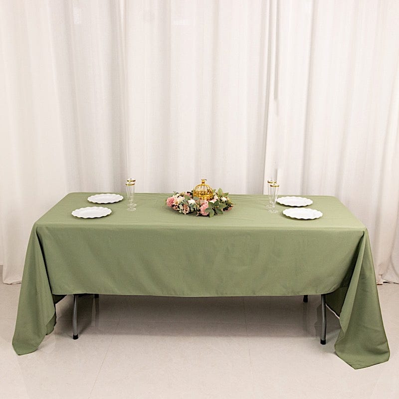 60 x 126 inch Premium Polyester Rectangular Tablecloth