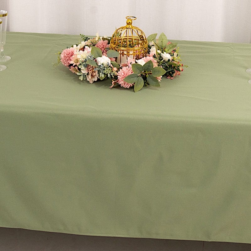 60 x 126 inch Premium Polyester Rectangular Tablecloth