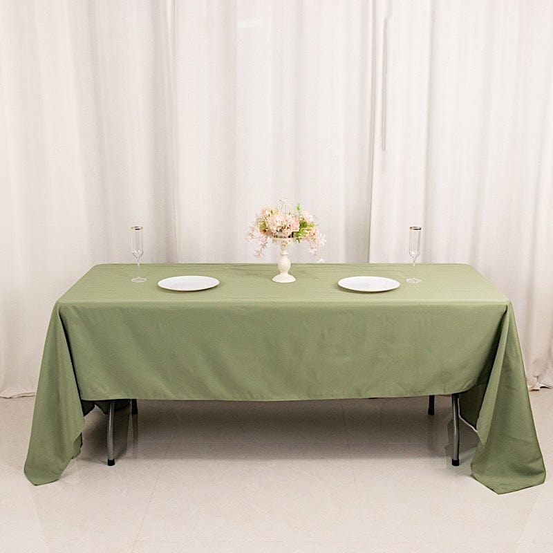60 x 126 inch Premium Polyester Rectangular Tablecloth