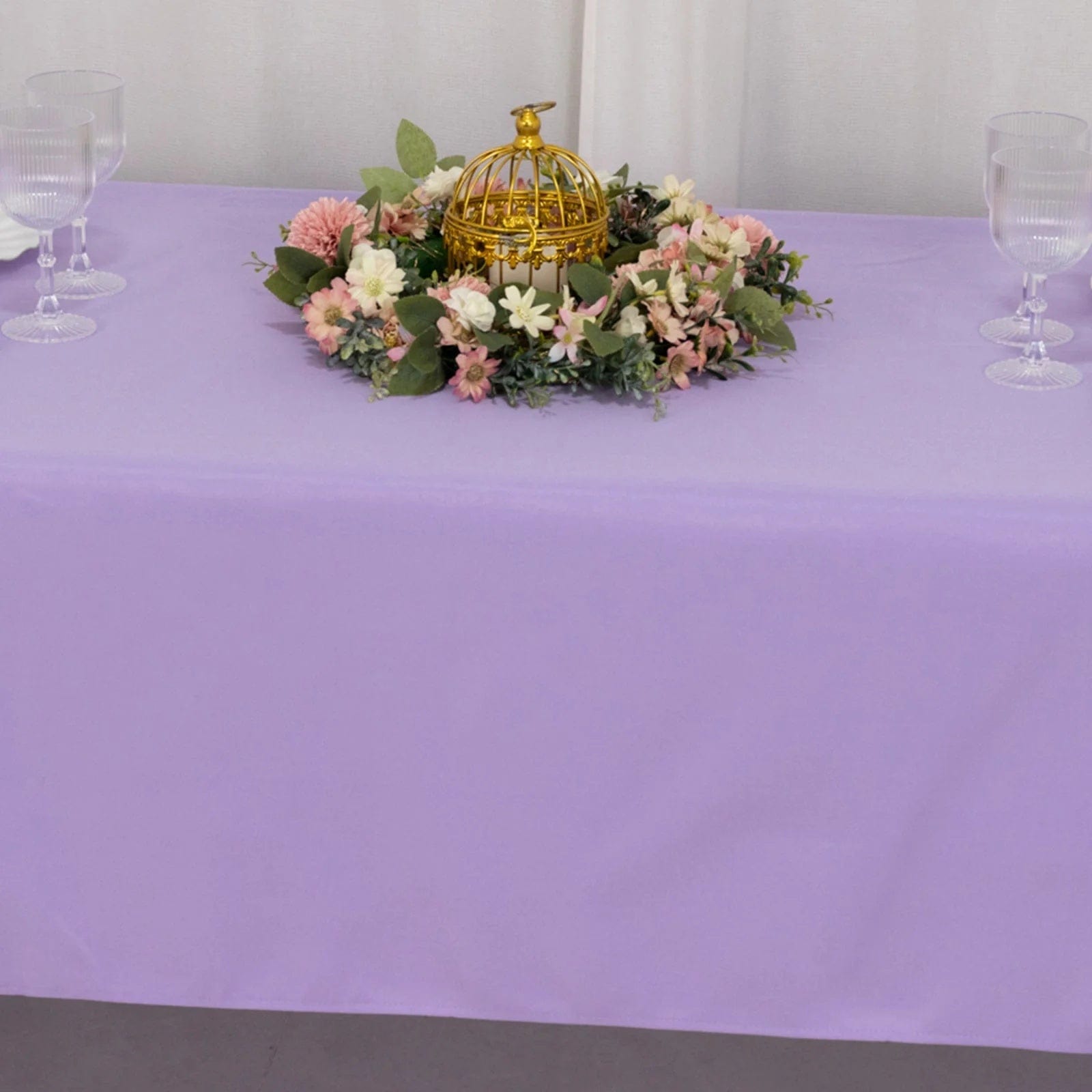60 x 126 inch Premium Polyester Rectangular Tablecloth