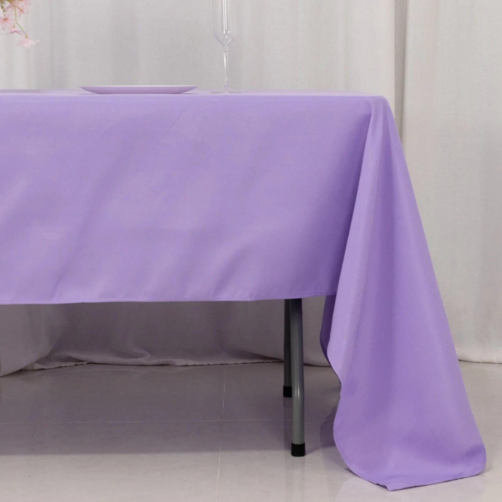 60 x 126 inch Premium Polyester Rectangular Tablecloth
