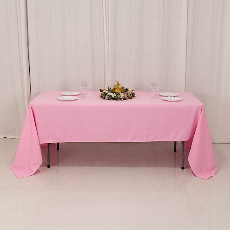 60 x 126 inch Premium Polyester Rectangular Tablecloth
