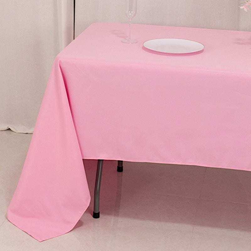 60 x 126 inch Premium Polyester Rectangular Tablecloth